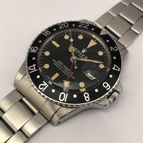 Rolex gmt master bezel insert